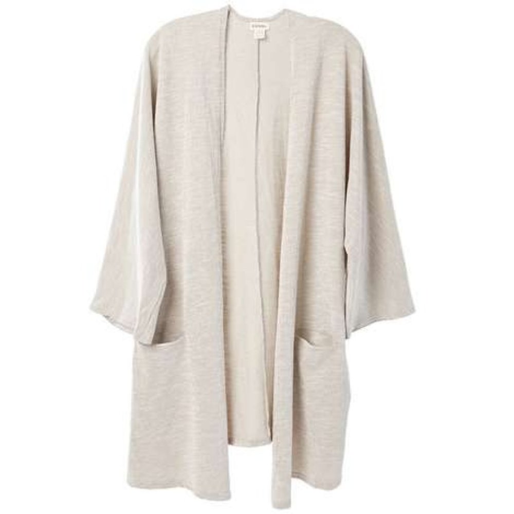 NWT DONNI. Ribbed Sweater Coat - Picture 3 of 5